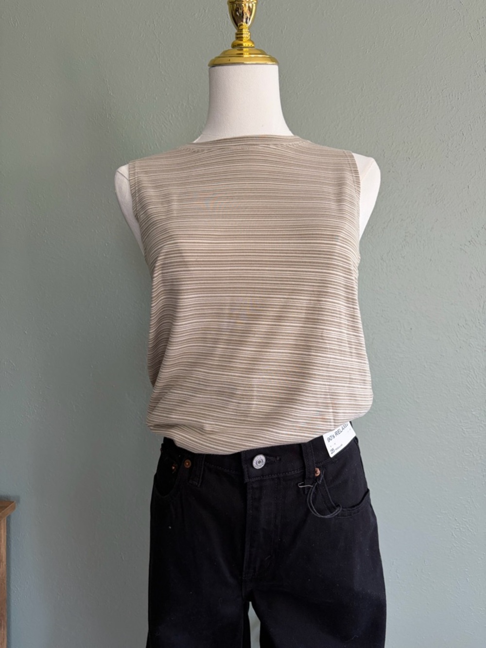 Athleta striped tank size XS